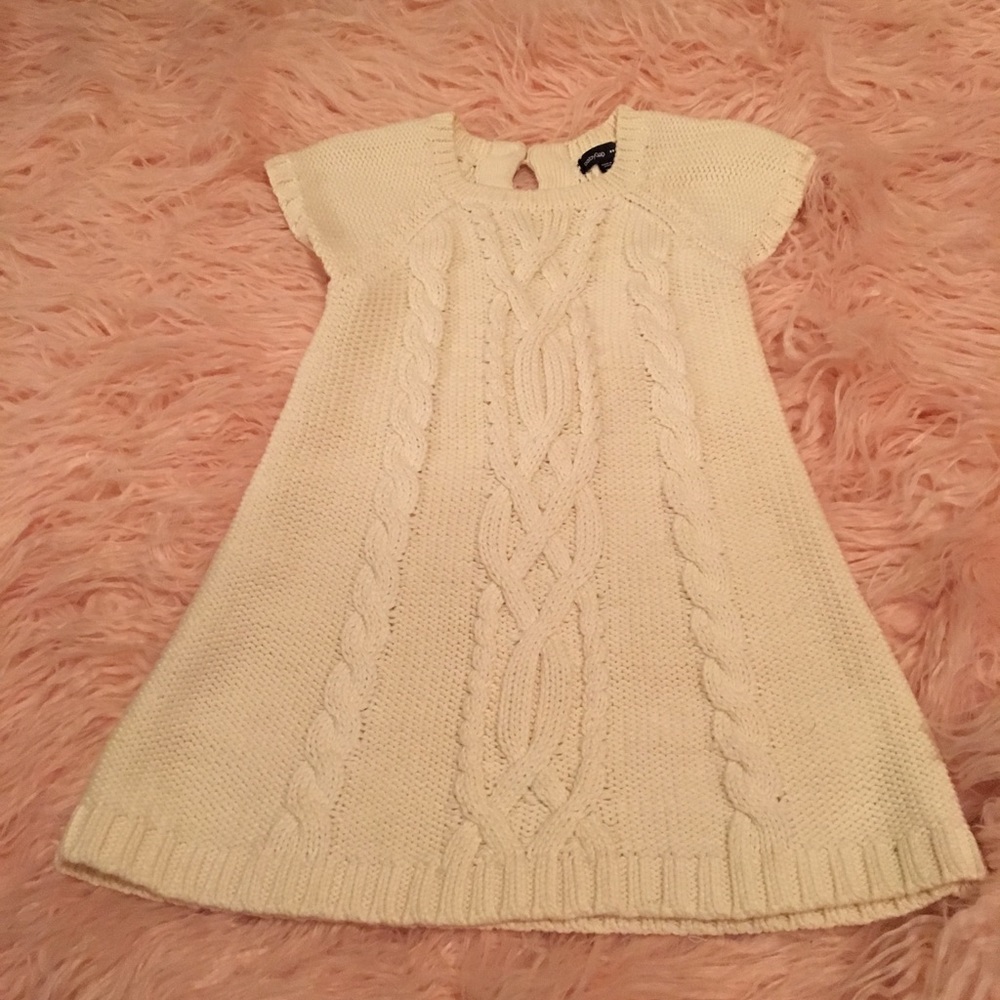 Gap Cable Knit Baby Sweater Dress